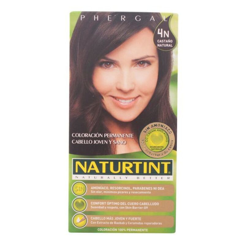 Hårfärg utan ammoniak N4 Naturtint (5 pcs)