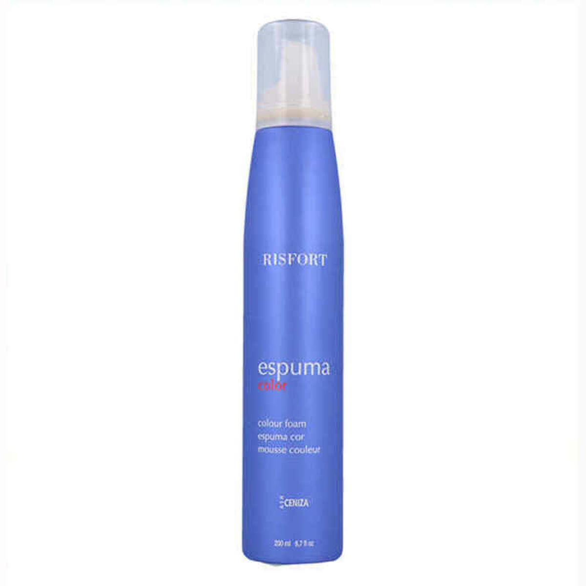 Färgat skum Risfort Espuma Color Aska (200 ml)