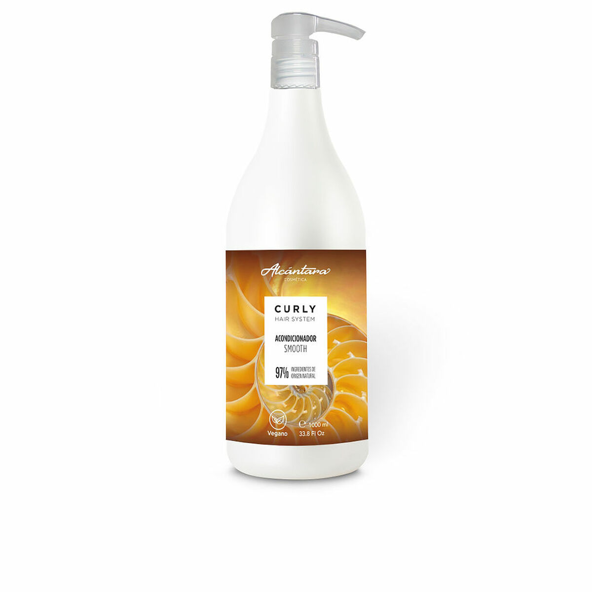 Närande balsam Alcantara Curly Hair System Lockigt hår (1 L)