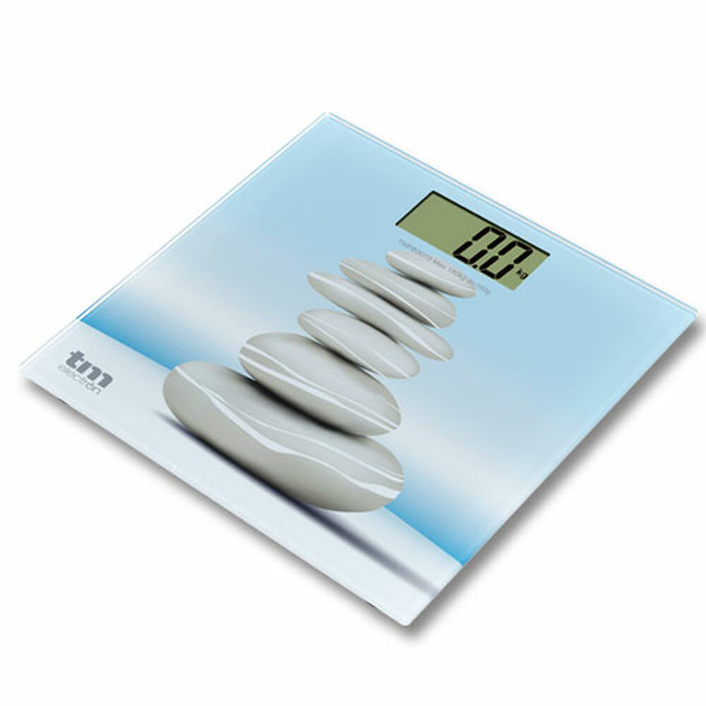 Digital Badrumsvåg TM Electron Zen Blå Slim (23 mm)