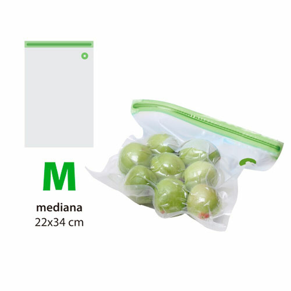 Förvaringspåsar TM Electron Vakuumförpackad 22 x 34 cm (10 uds)