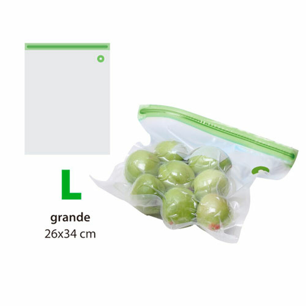 Förvaringspåsar TM Electron Vakuumförpackad 26 x 34 cm (10 uds)