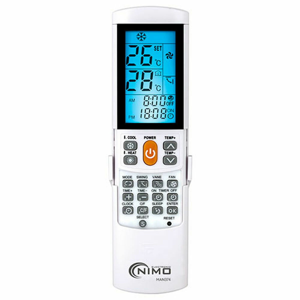 Kronotermostat till luftkonditionering NIMO