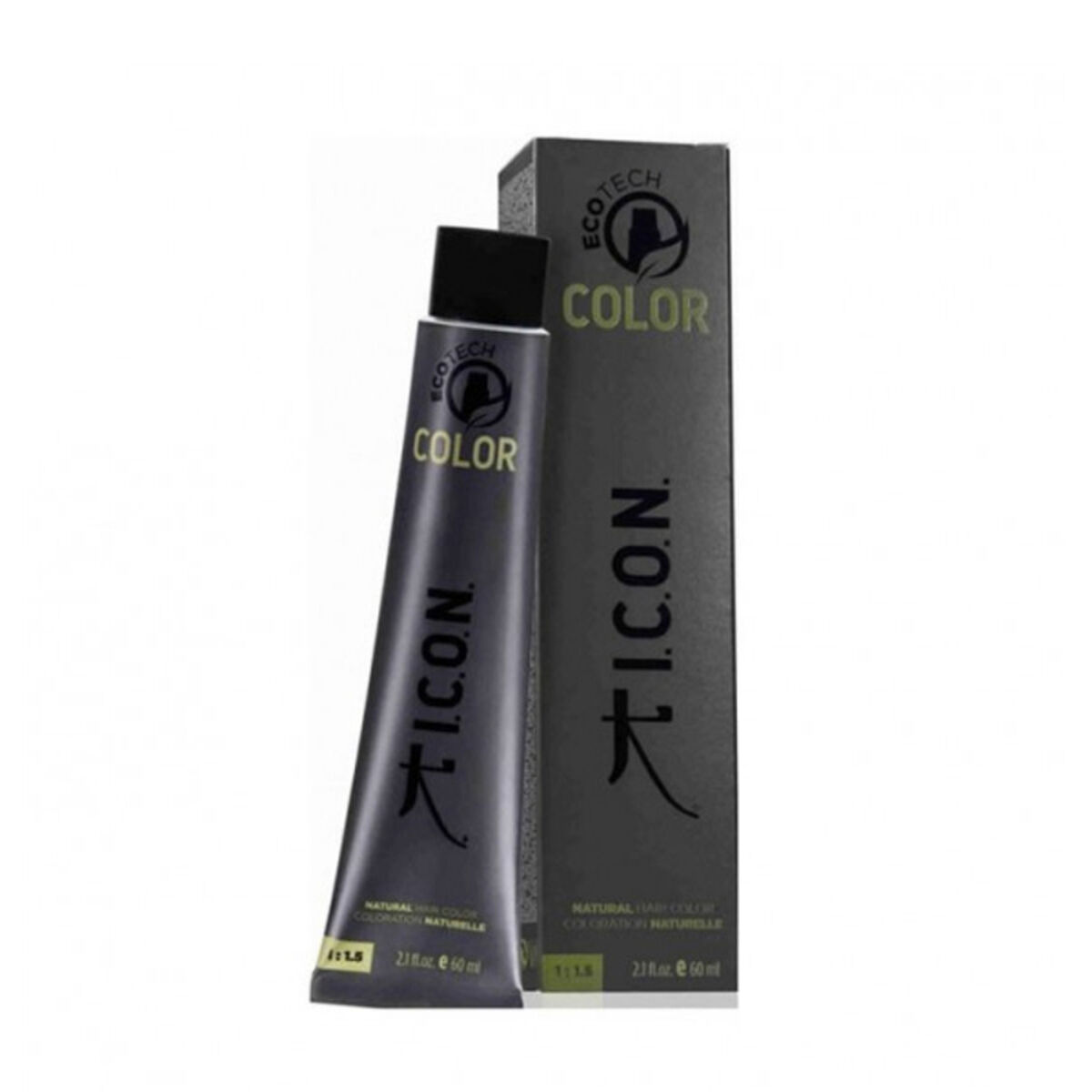 Färg utan ammoniak Ecotech Color I.c.o.n. Nº 9.0-rubio muy claro Nº 8.0-rubio claro 60 ml 7.0 - blonde 60 ml