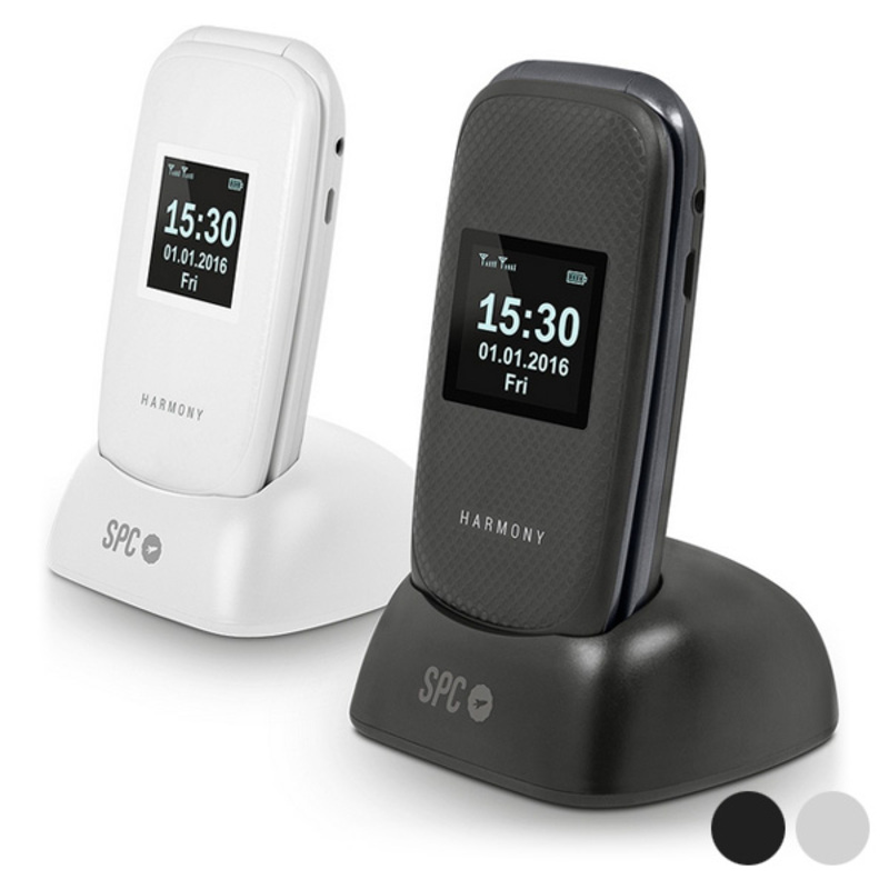 Mobiltelefon för seniorer SPC Vit