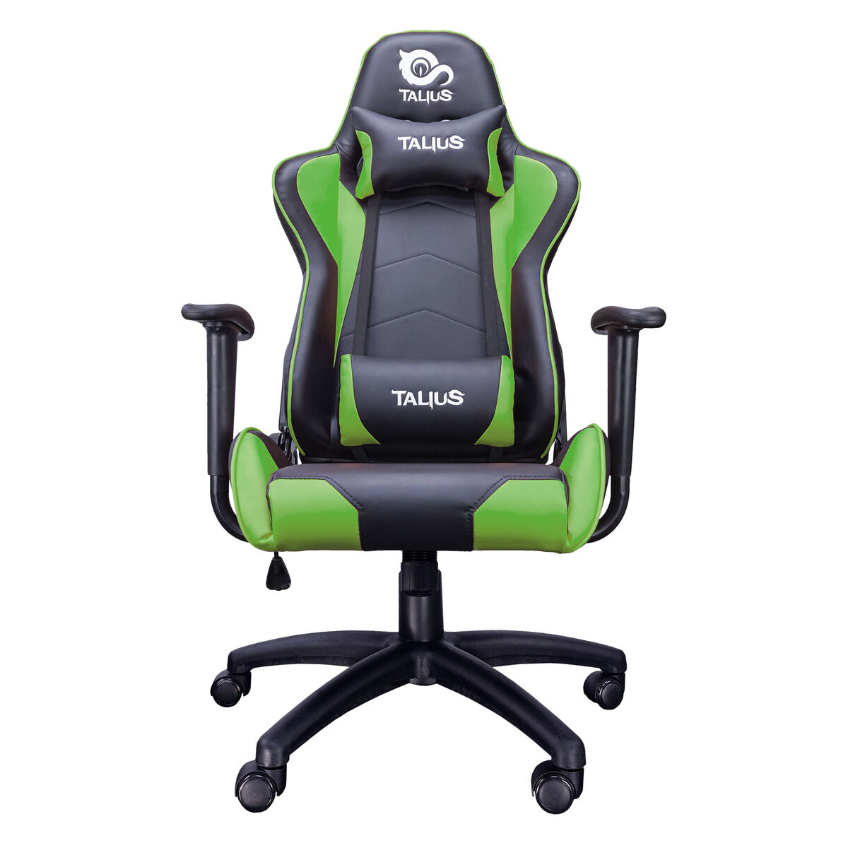 Spelstol Talius Gecko V2 Svart Grön Svart/Grön