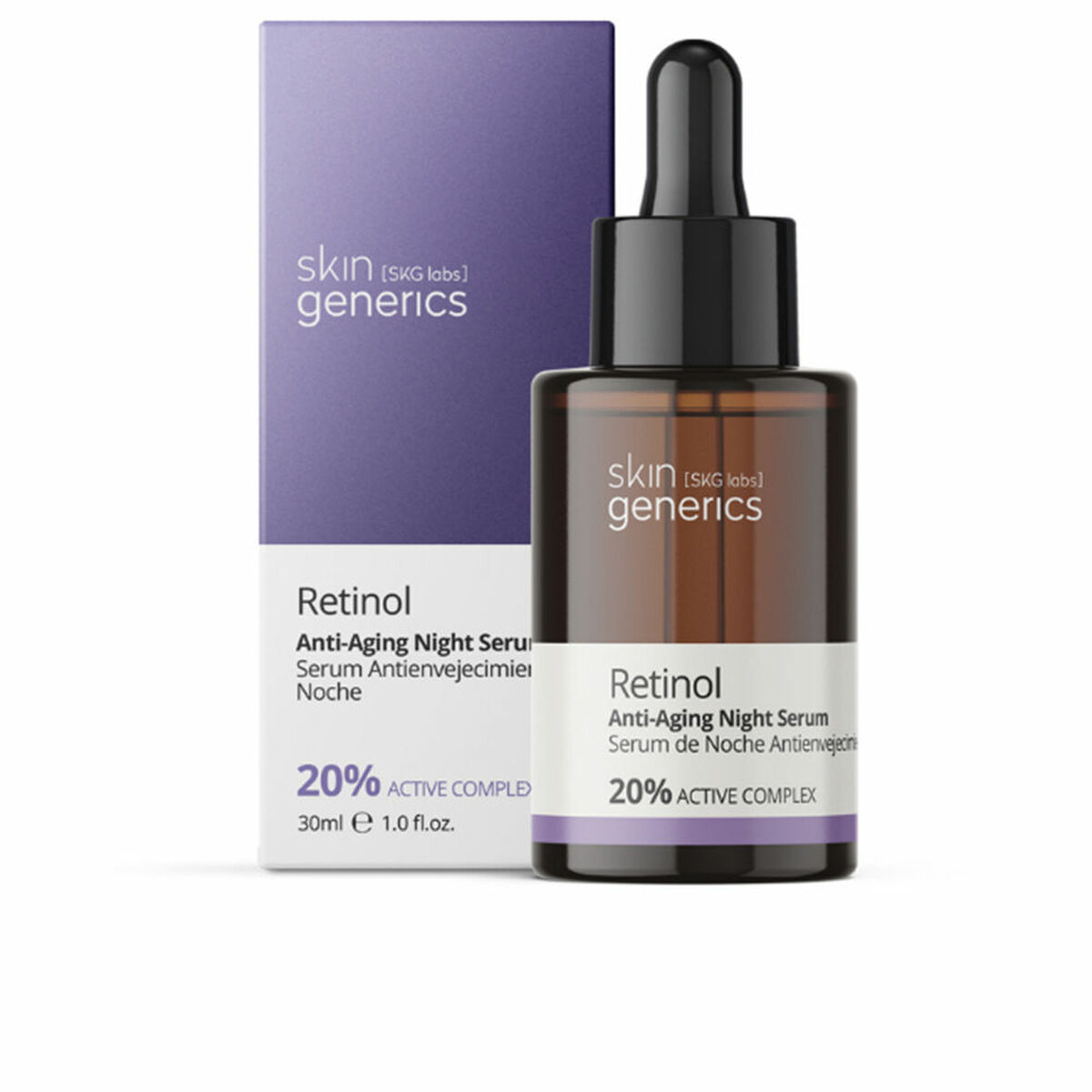 Nattserum anti-age Skin Generics Retinol 30 ml