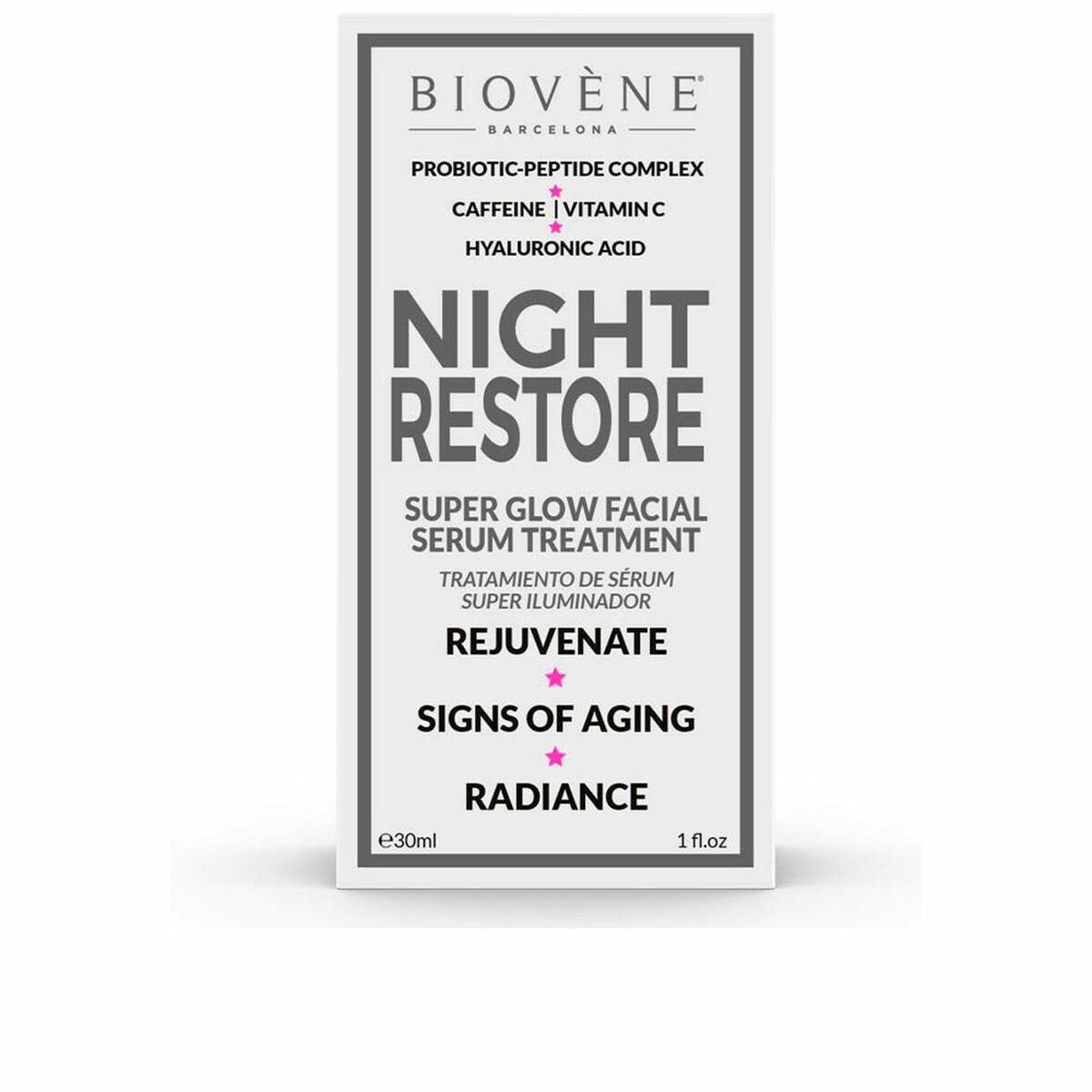 Ansiktsserum Biovène Night Restore 30 ml