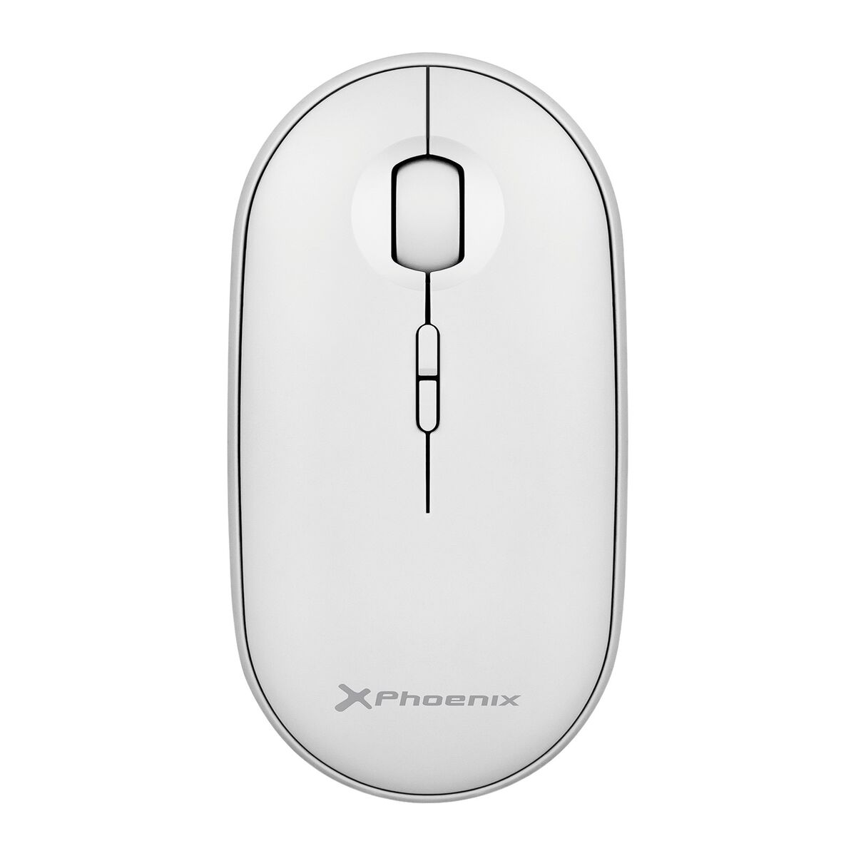 Trådlös optisk mus Phoenix Vit 1600 dpi (1 antal)