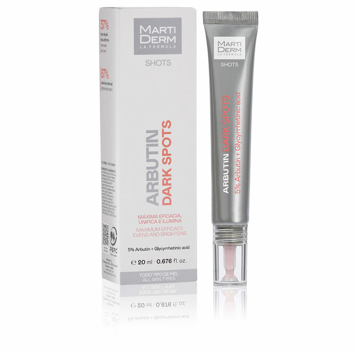 Fuktgivande ansiktskräm Martiderm SHOTS 20 ml