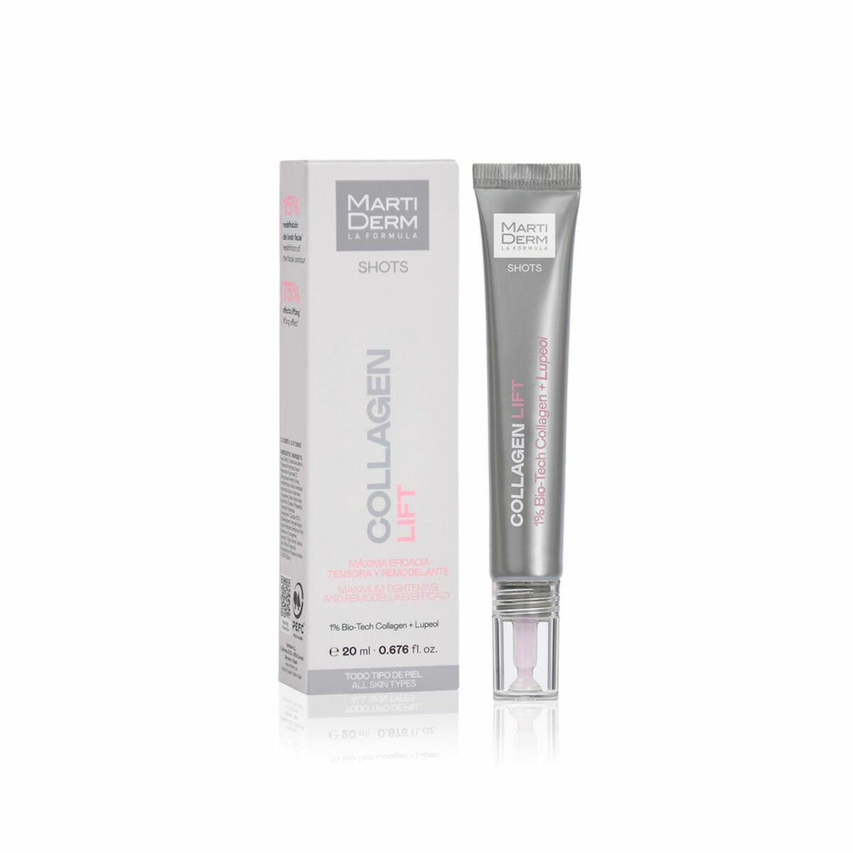 Fuktgivande ansiktskräm Martiderm SHOTS 20 ml