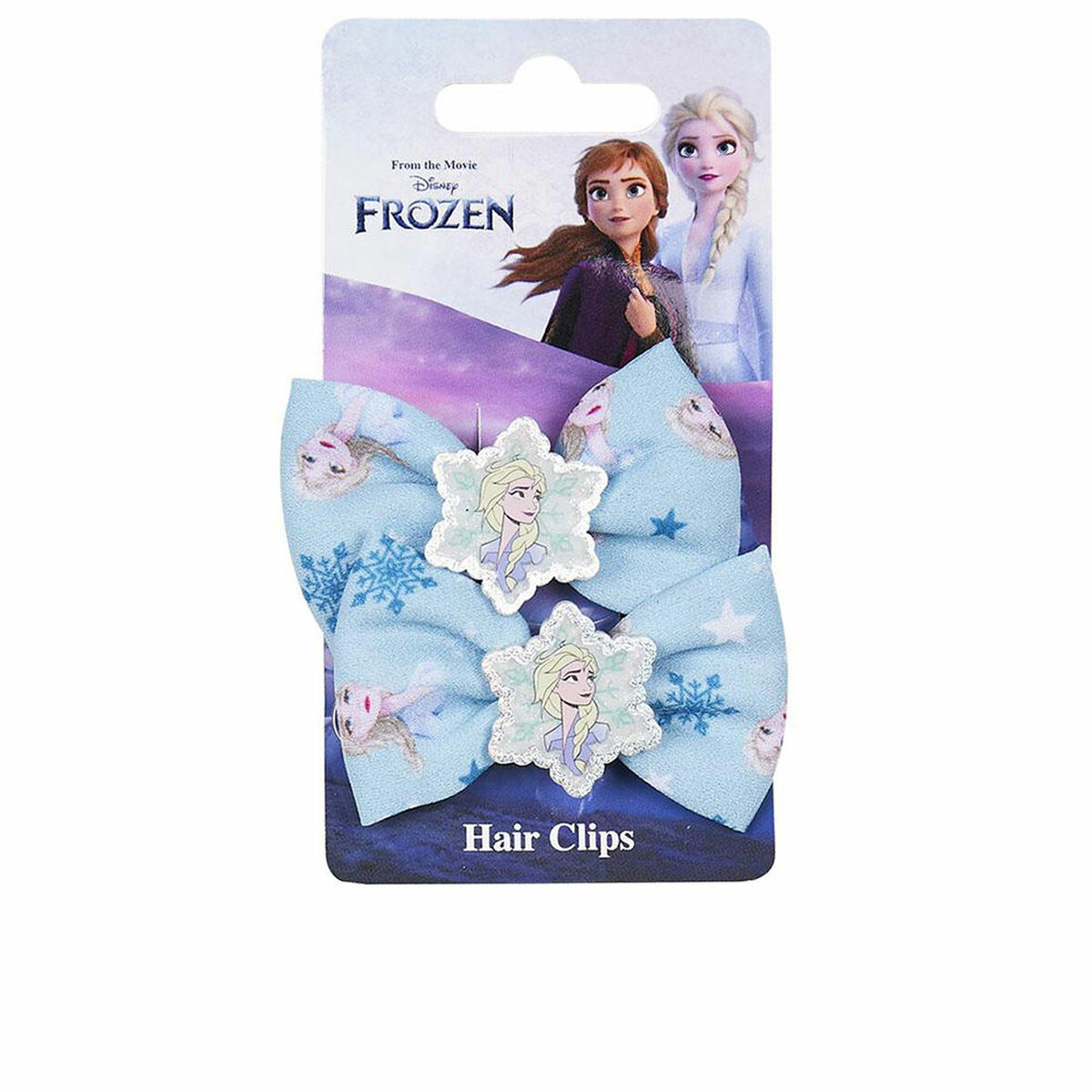 Hårklämmor Inca Clips Lazo Disney 2 antal Blå Lasso (2 antal)