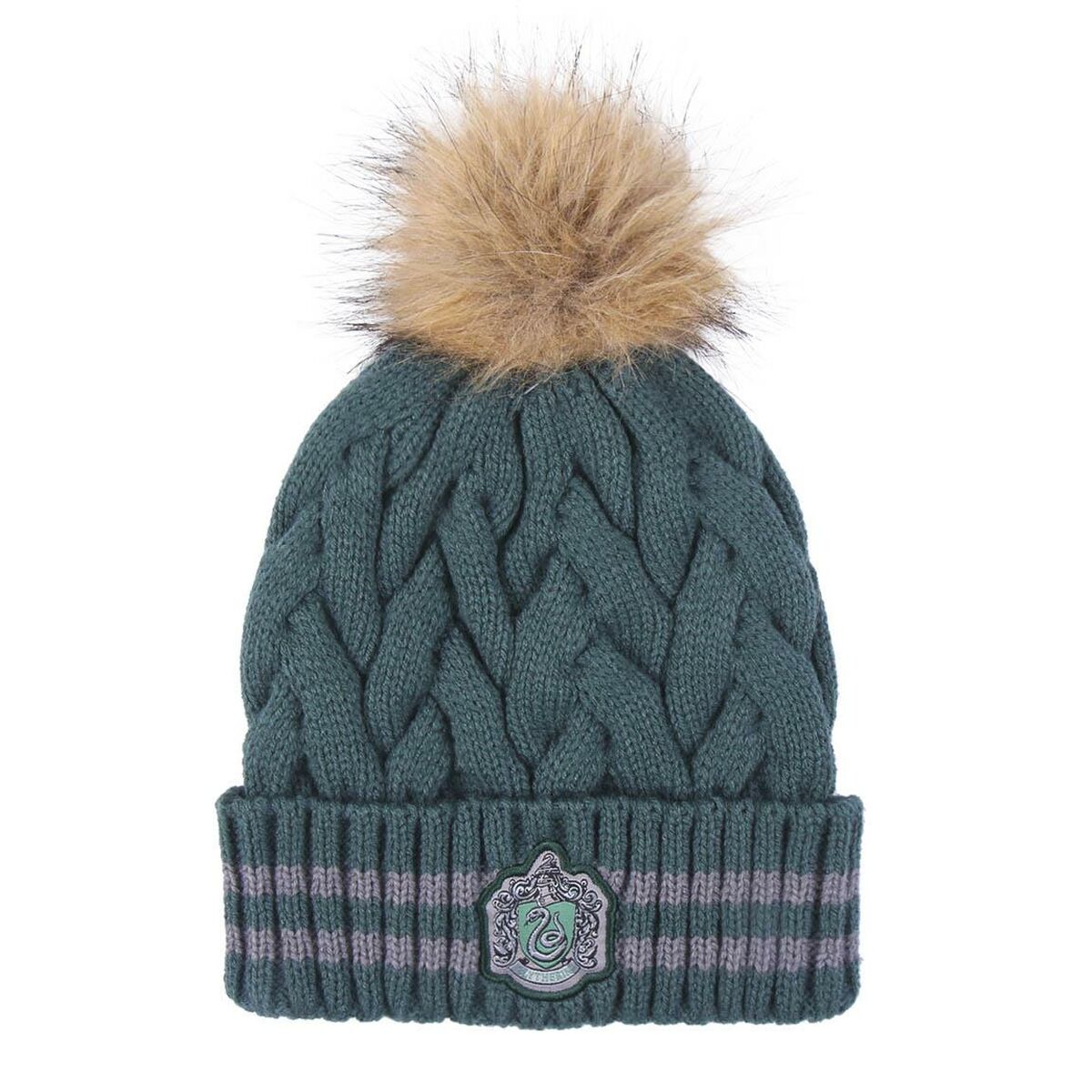 Barnmössa Harry Potter Mörkgrön (One size)