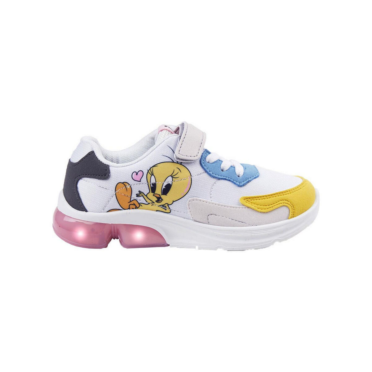 Sportskor med LED Looney Tunes Multicolour 30