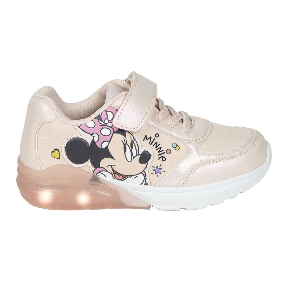 Sportskor med LED Minnie Mouse Rosa 25