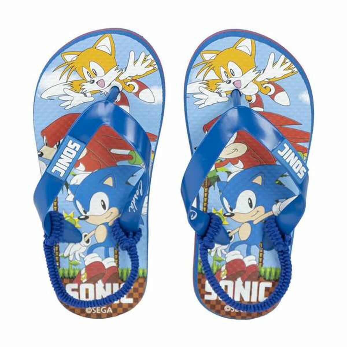 Strandtofflor för barn Sonic 30-31