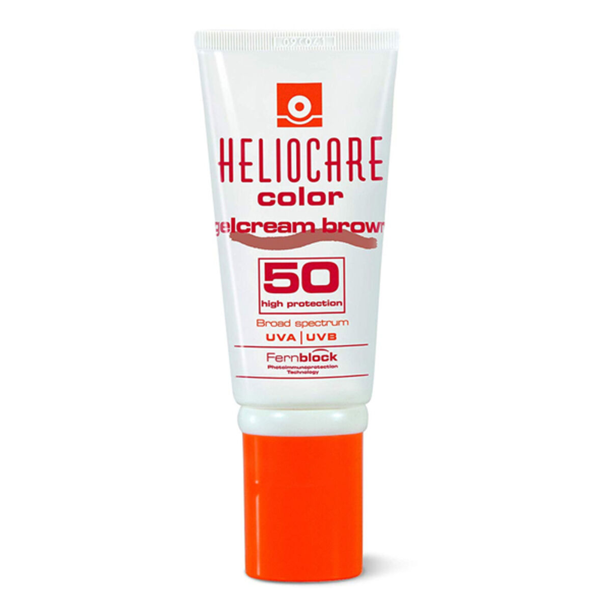 Hydrerande kräm med färg Color Gelcream Heliocare SPF50 Spf 50 011 - Brown