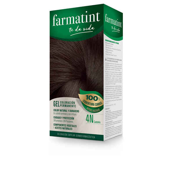 Permanent hårfärg Farmatint 4n-Brun