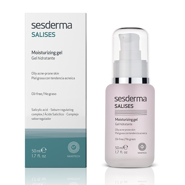 Moisturising gel cream Sesderma Salises Blandad hud 50 ml