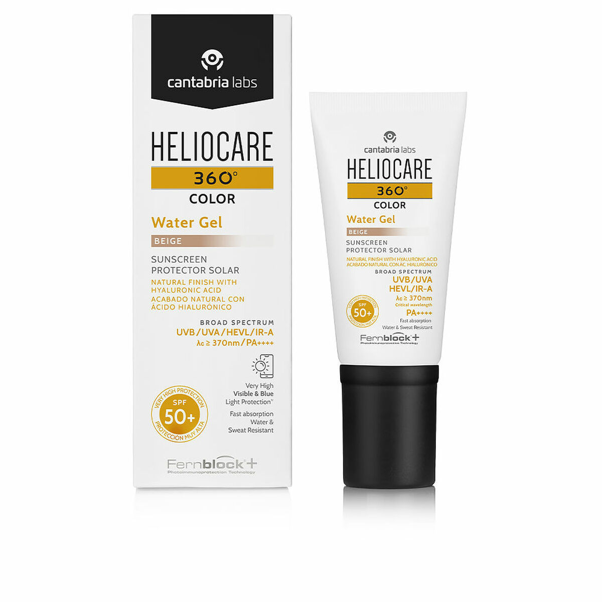 Solskydd med färg Heliocare Beige Spf 50 50 ml