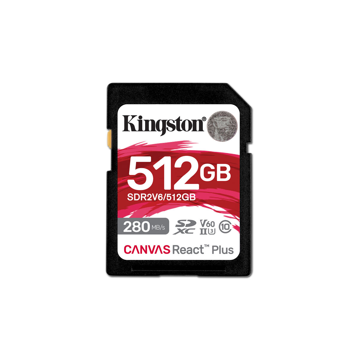 SDXC Minneskort Kingston Technology Canvas React Plus 512 GB