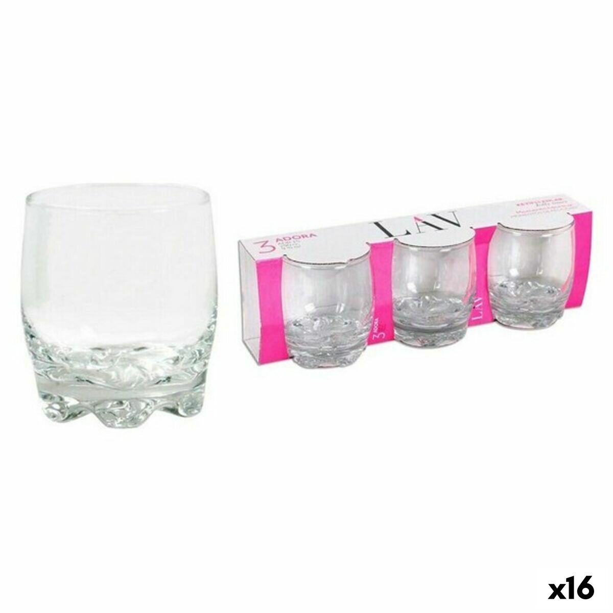 Glasset LAV Adora 290 ml 3 Delar (16 antal)
