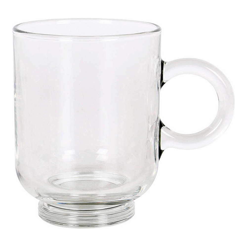 Set med kaffekoppar Royal Leerdam Sentido Mug Transparent Glas 6 Delar (6 antal)