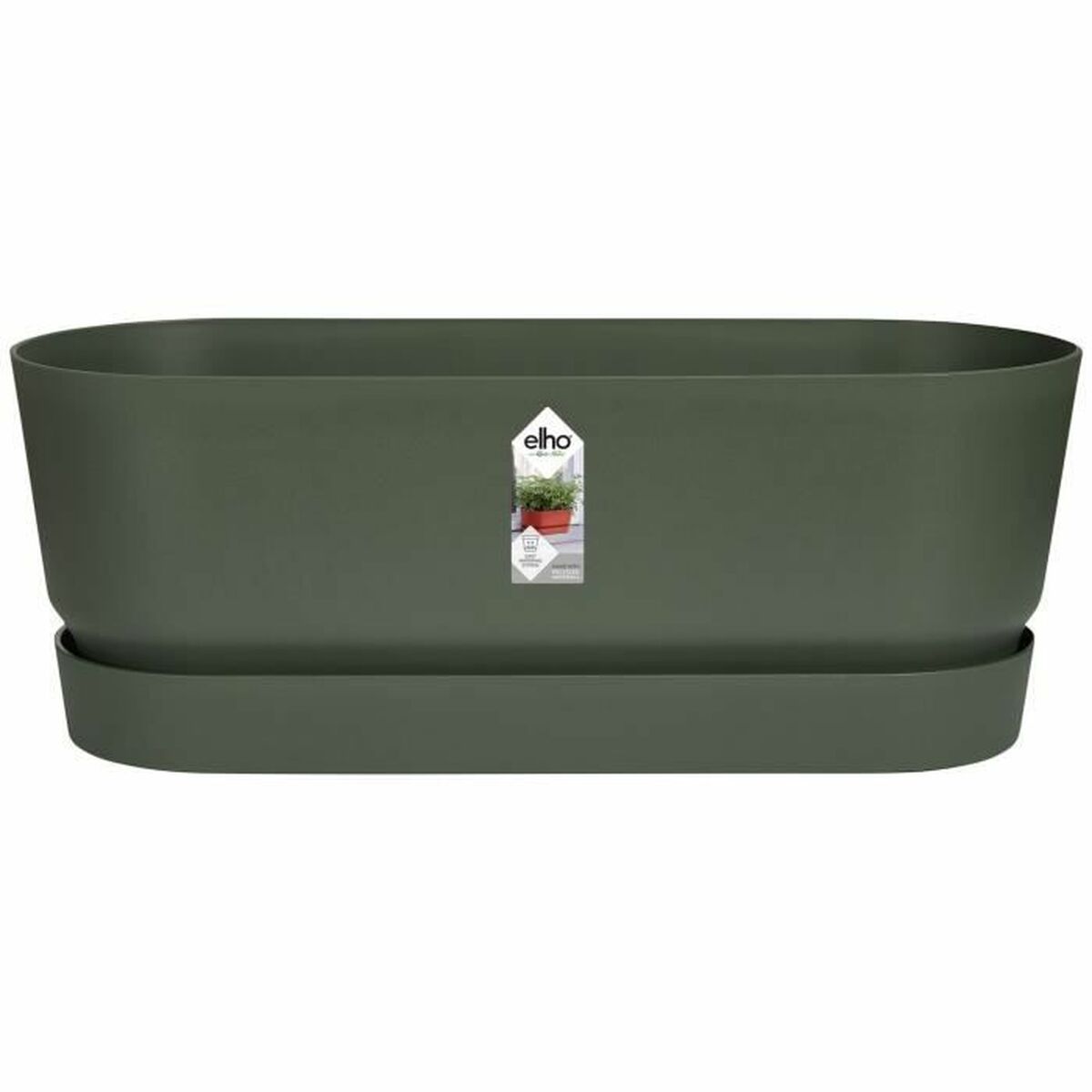 Blomlåda Elho 50 cm Grön Plast