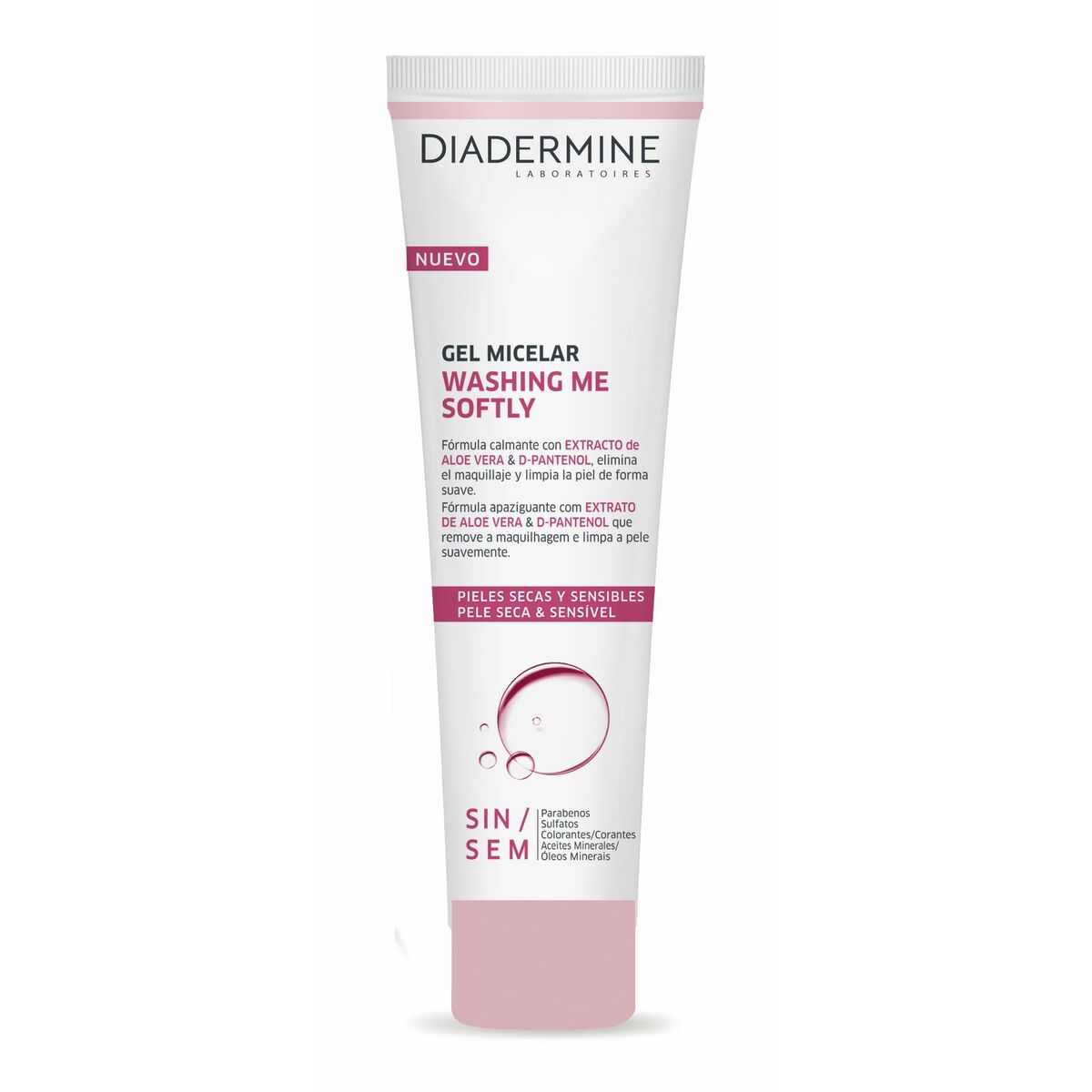 Rengörande ansiktsgel Diadermine Micellärt 150 ml