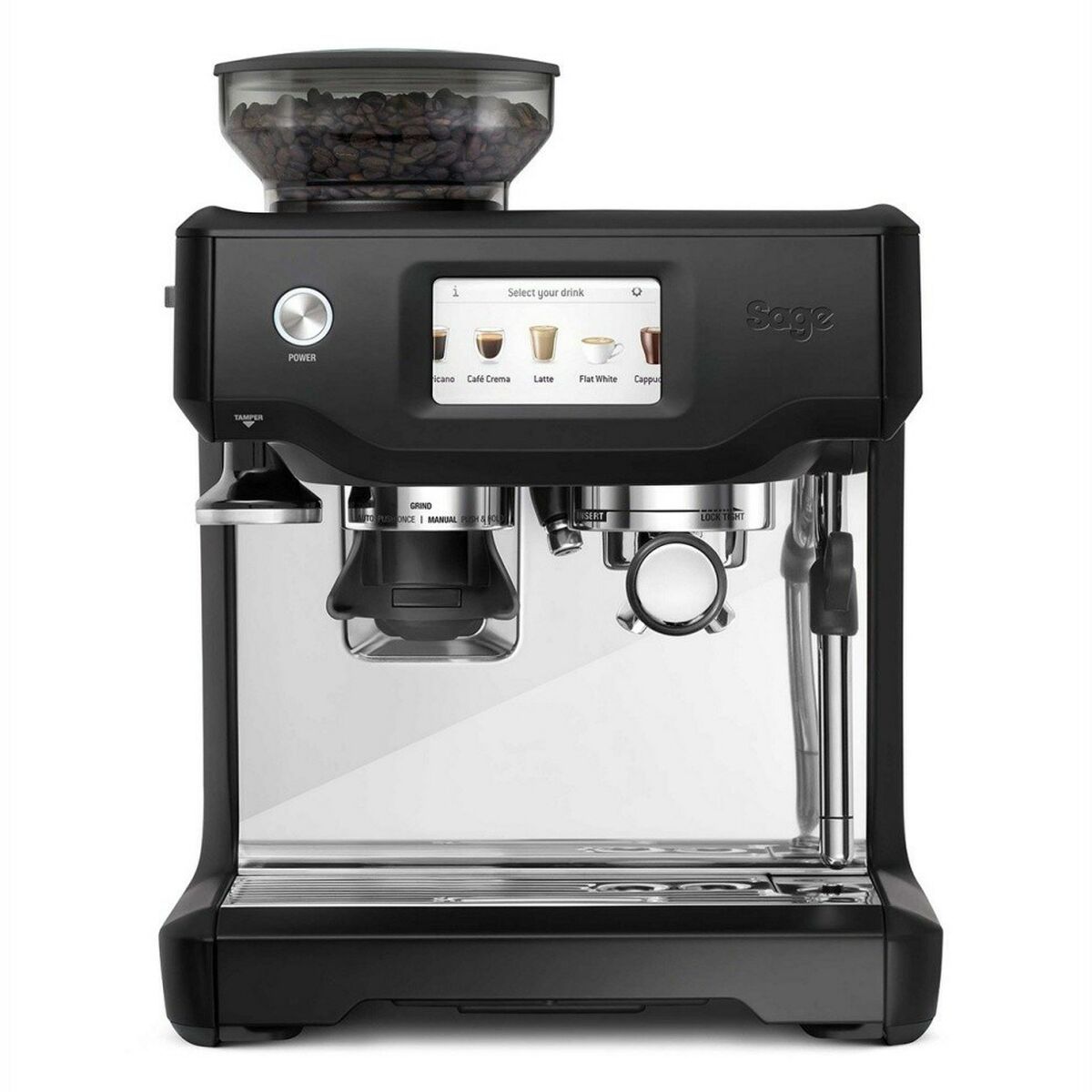 Superautomatisk kaffebryggare Sage SES880BTR4EEU1 Svart Stål 1680 W 2 L 250 g