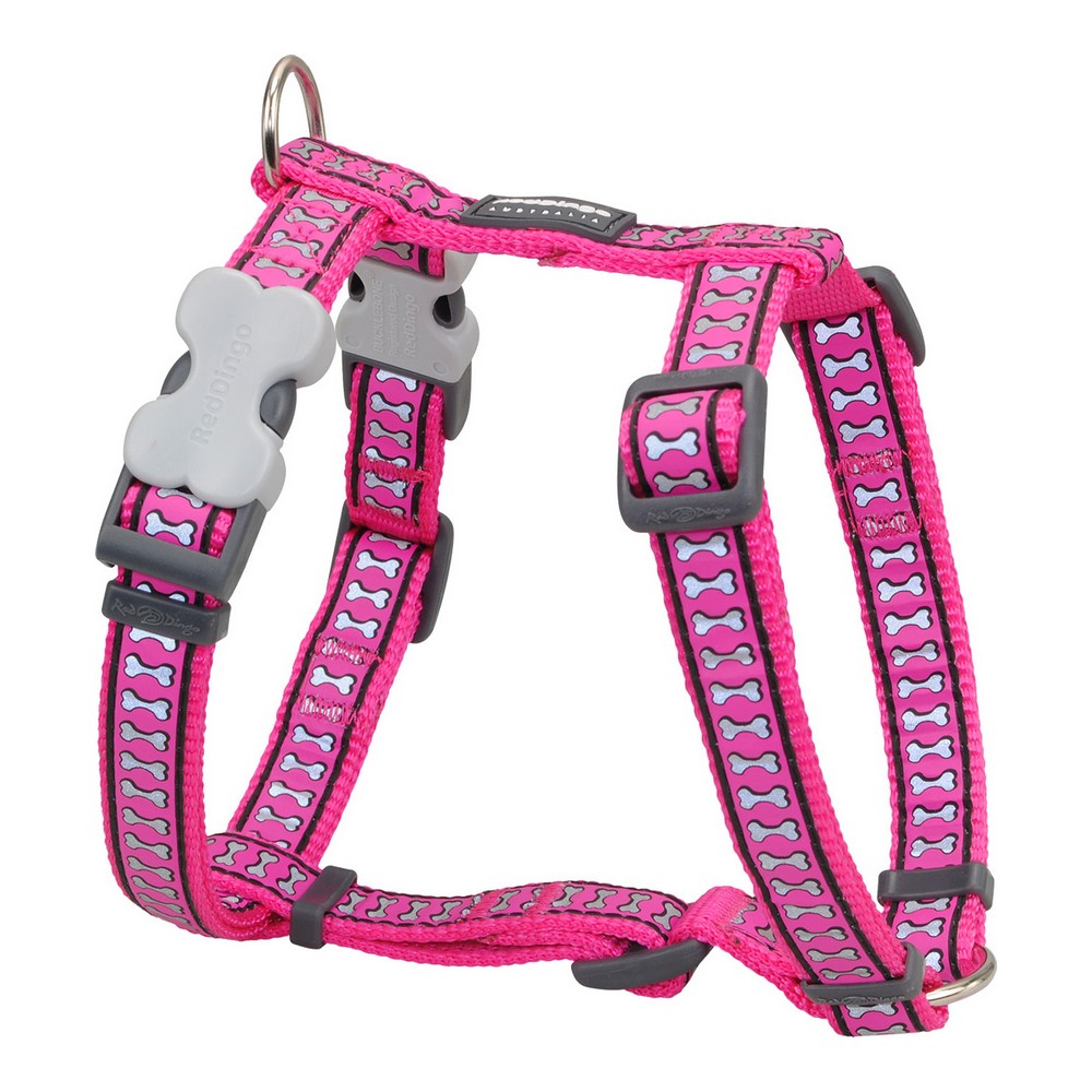 Hundsele Red Dingo Ben Reflekterande Fuchsia 46-76 cm