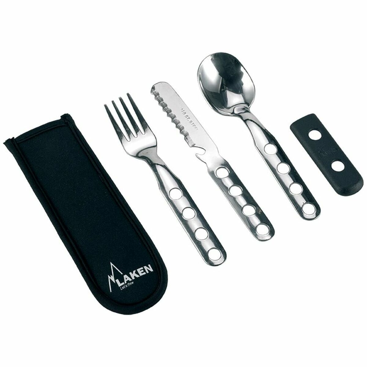 Bestickset Laken 1410FN Rostfritt stål (3 pcs)