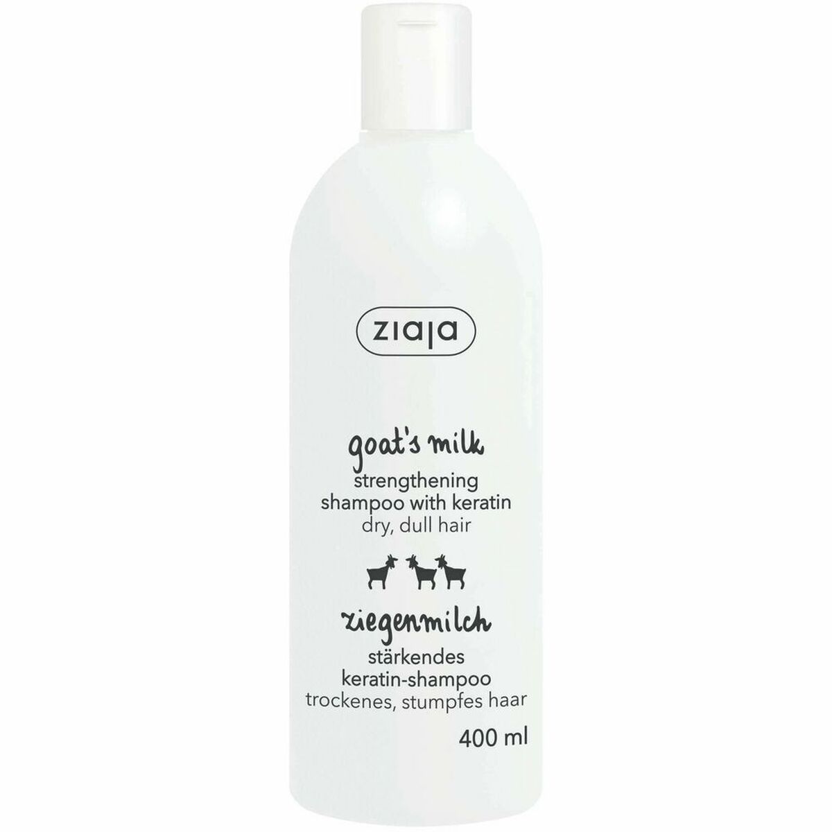 Uträtande schampo Getmjölk (400 ml)