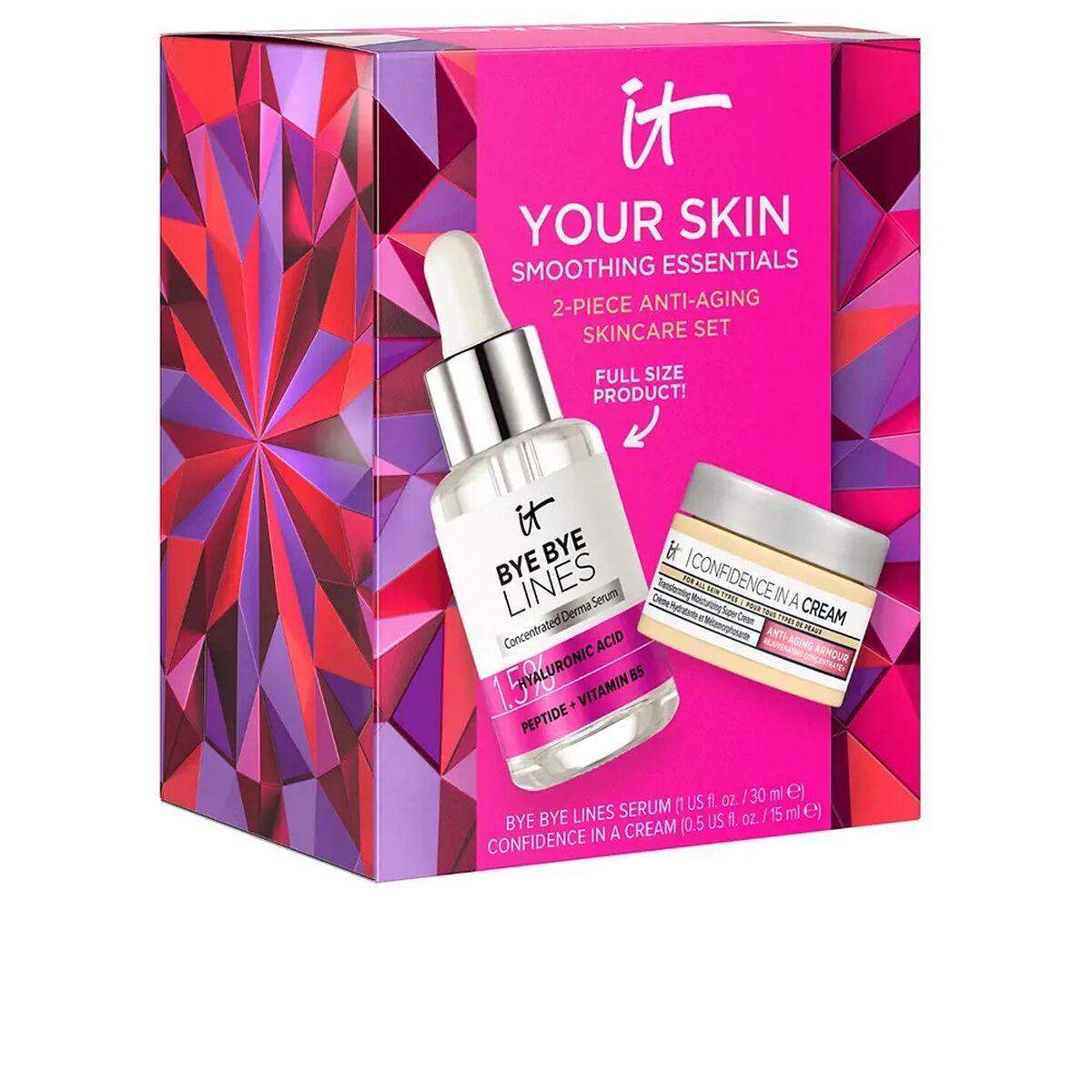 Skönhetsset It Cosmetics Bye Bye Lines 2 Delar