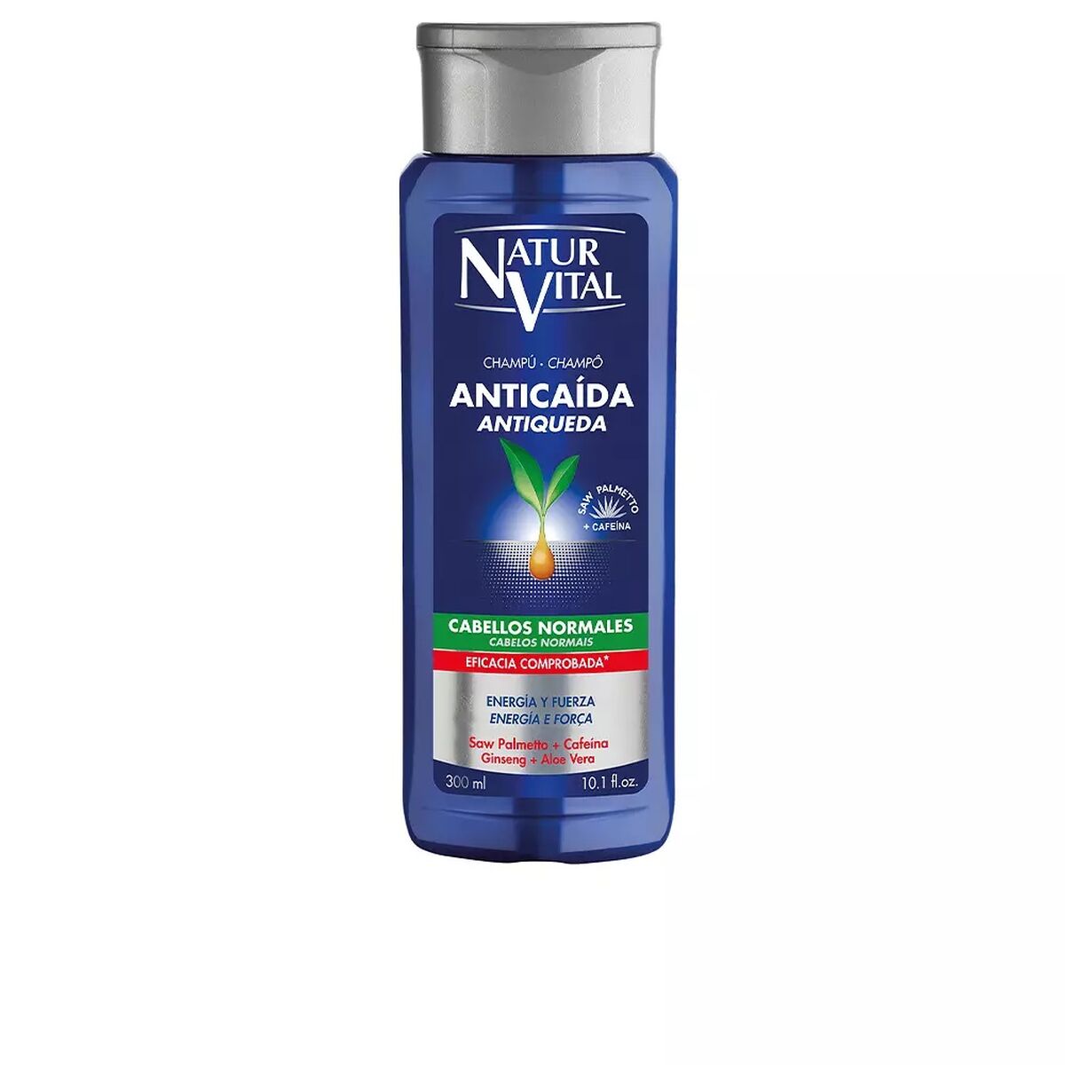 Anti-Håravfall schampo Naturvital Normalt hår 300 ml