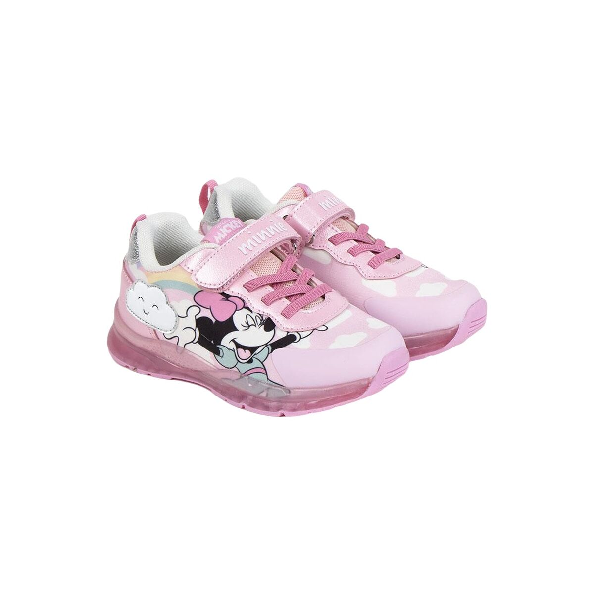 Sportskor med LED Minnie Mouse 23