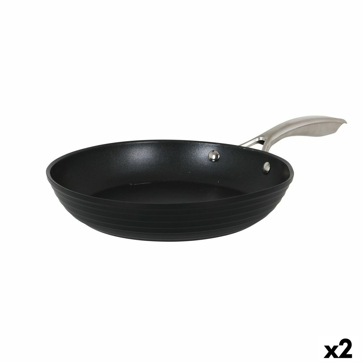 Kastrull med glaslock Quttin Spiral Ø 24 cm Smitt aluminium (2 antal)