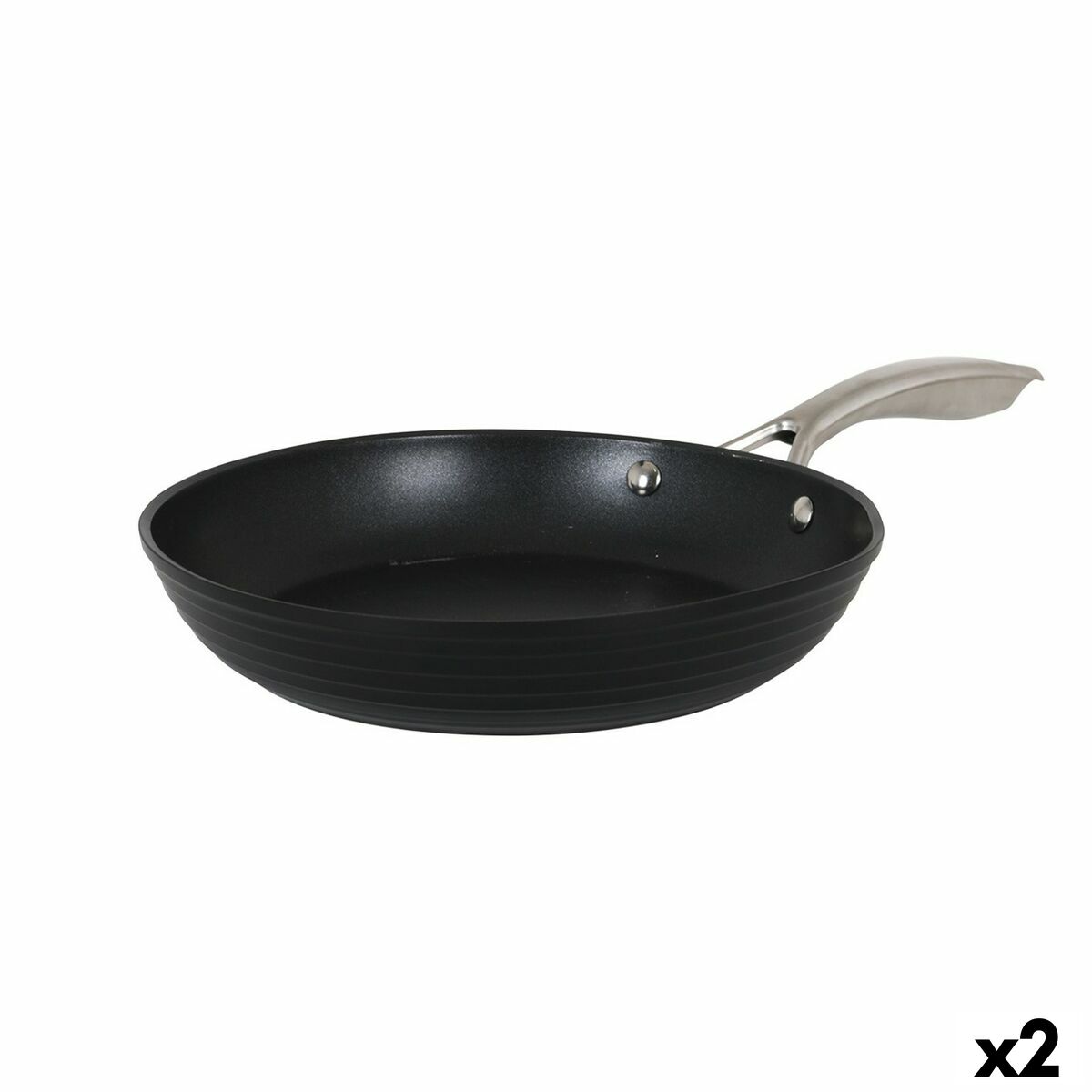 Kastrull med glaslock Quttin Spiral Ø 28 cm Smitt aluminium (2 antal)