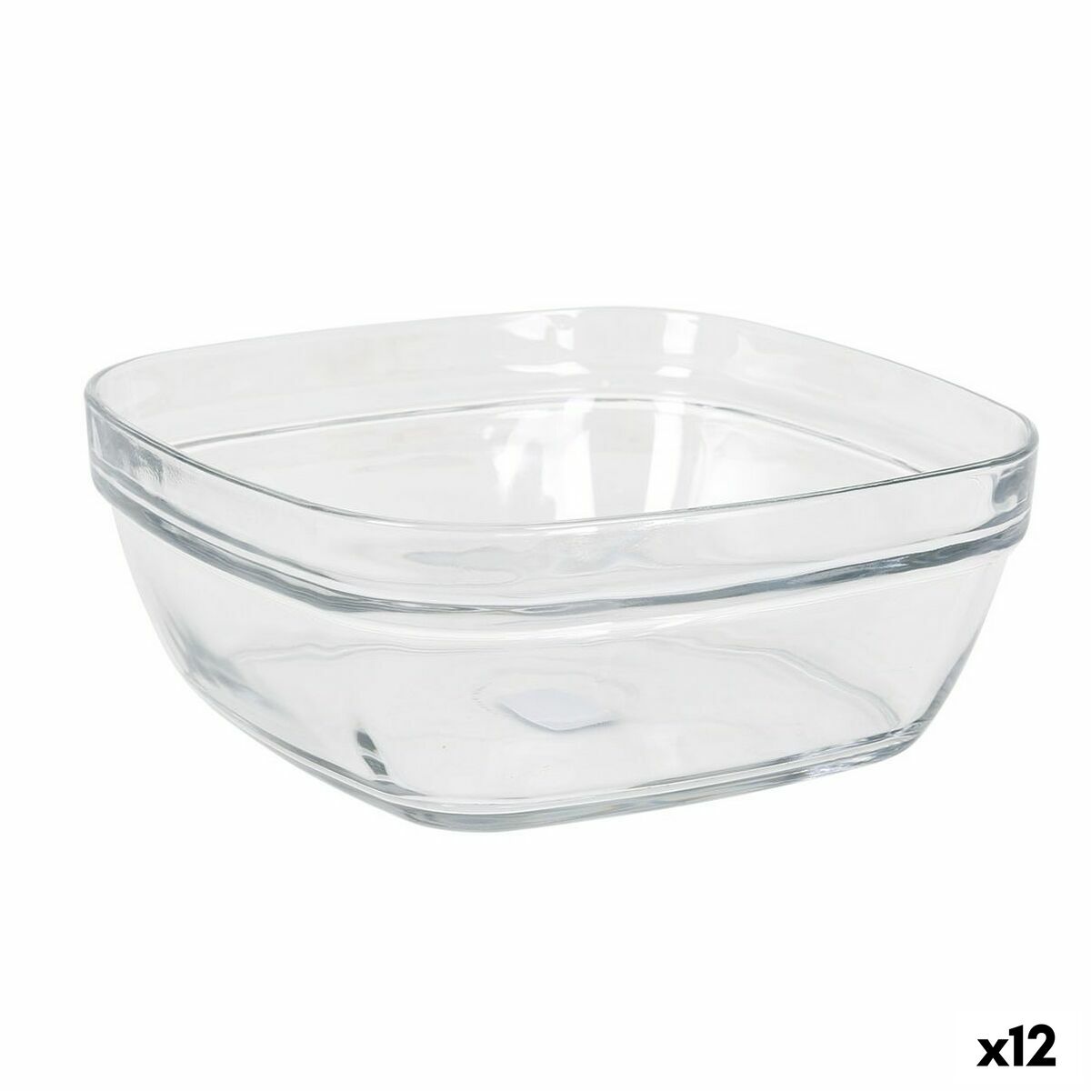 Salladsskål Duralex Lys Stapelbara 2 L 20 x 20 x 8 cm (12 antal)