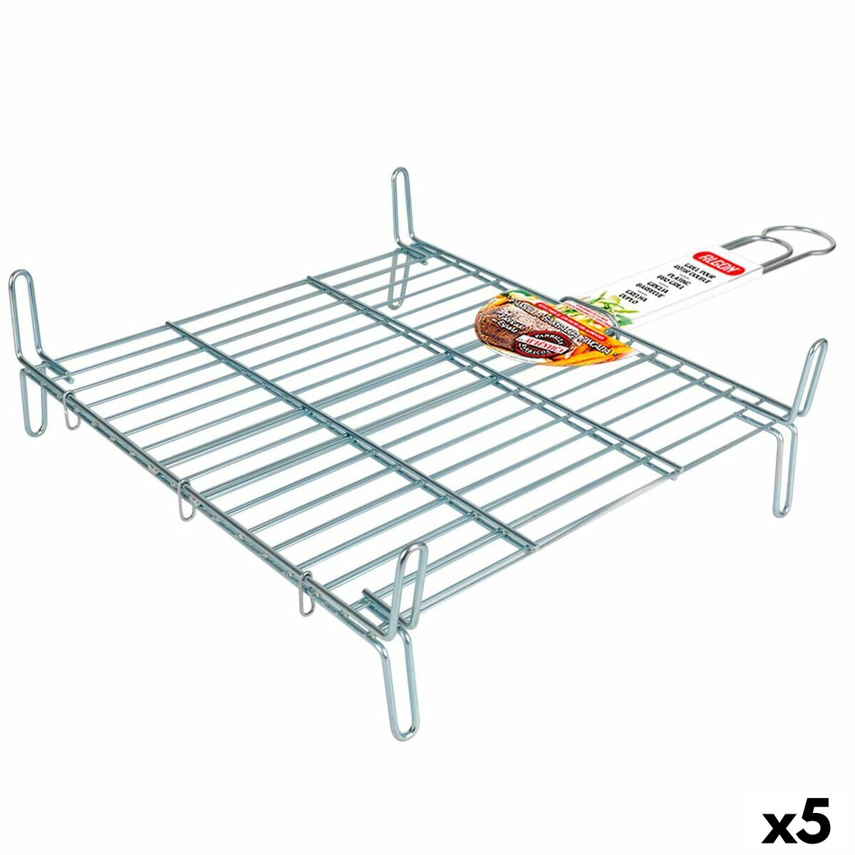 Grill Algon Double Galvaniserad 40 x 40 cm (5 antal)