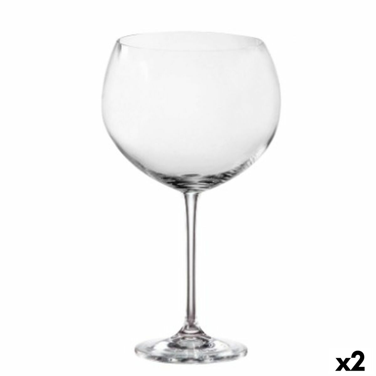 Glasset för Gin & Tonic Bohemia Crystal Enebro 850 ml 4 Delar (2 antal) (4 antal)