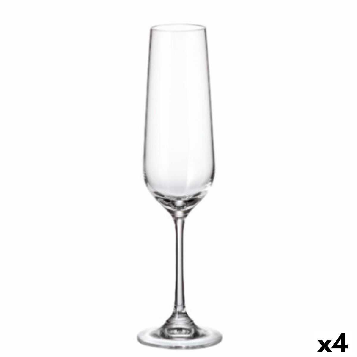 Glasset Bohemia Crystal Sira champagne 200 ml 6 antal 4 antal