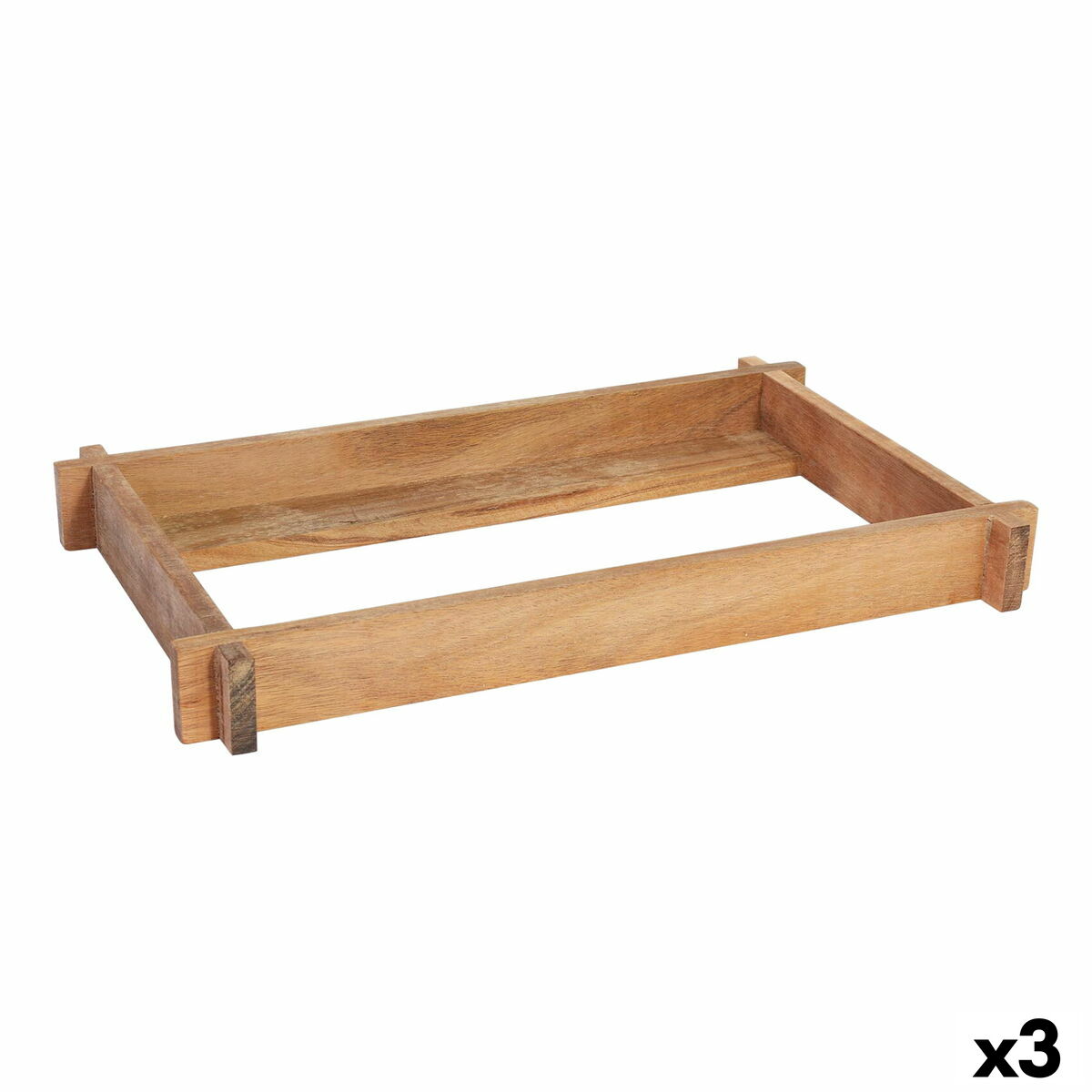 Stöd Viejo Valle Akaciaträ 32,5 x 17,5 x 4 cm (3 antal)