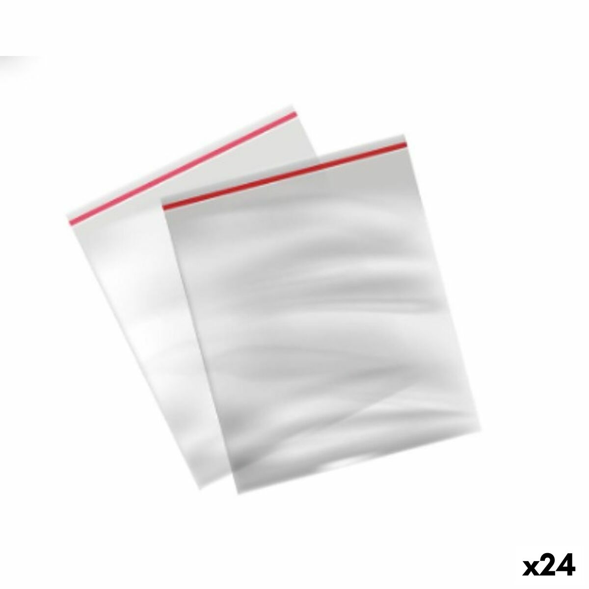 Set med återanvändningsbara hermetiskt förslutna påsar Algon 20 Delar 18 x 20 cm (24 antal)