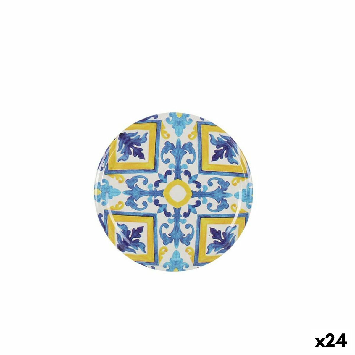 Set med lock Sarkap Mosaik 6 Delar 6,6 x 0,8 cm (24 antal)