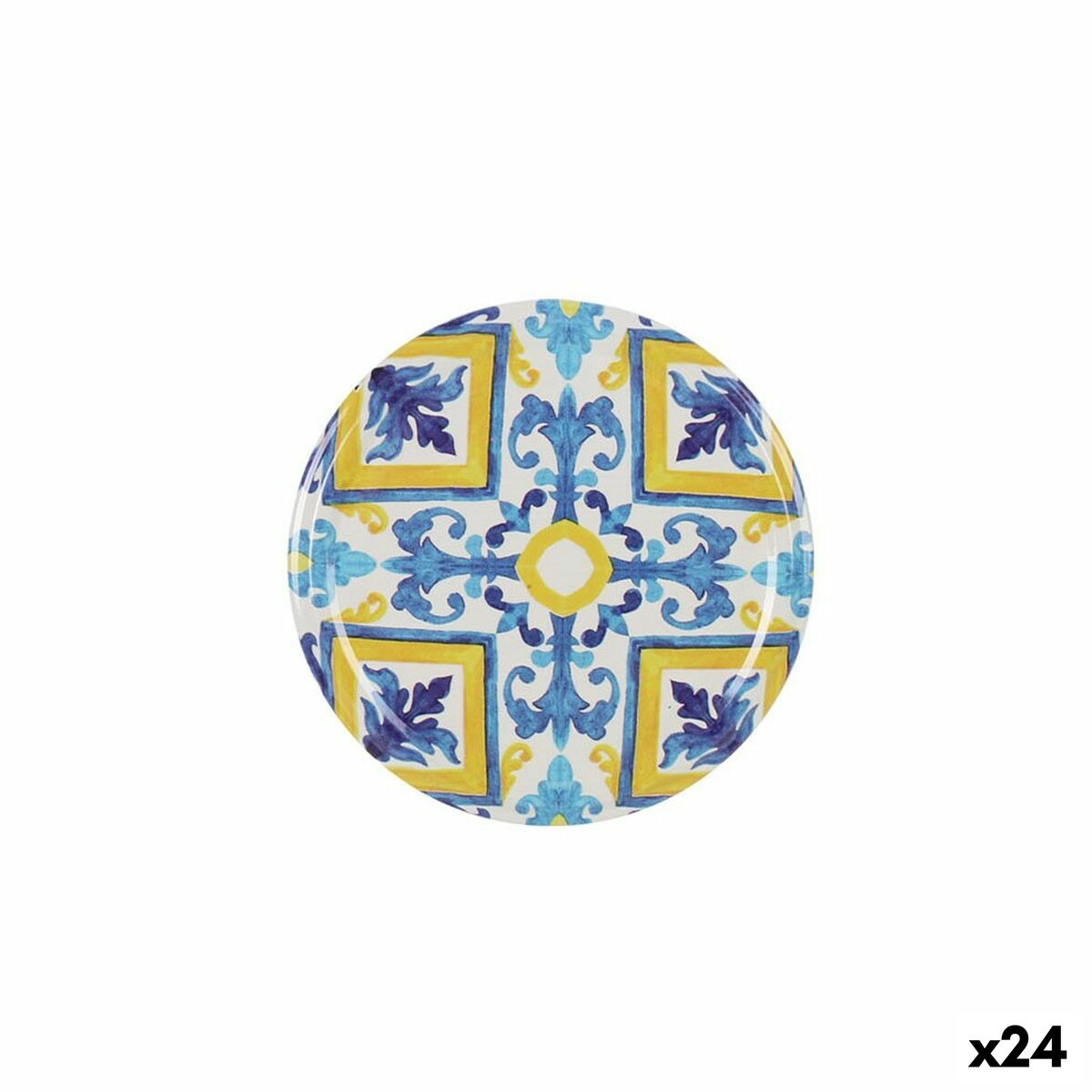 Set med lock Sarkap Mosaik 6 Delar 7 x 0,8 cm (24 antal)
