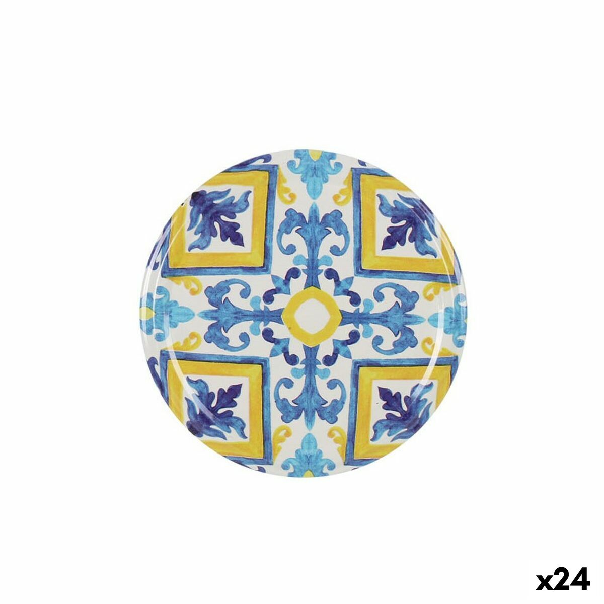 Set med lock Sarkap Mosaik 6 Delar 8 x 0,8 cm (24 antal)