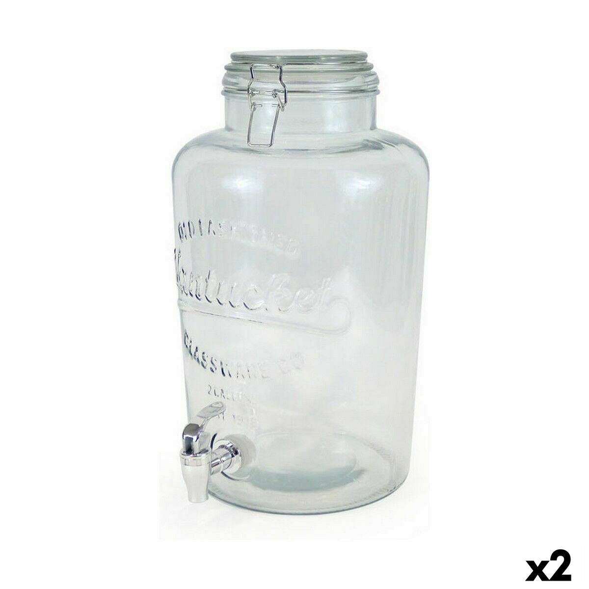 Dryckdispenser La Mediterránea Kran Glas 8 L (2 antal)