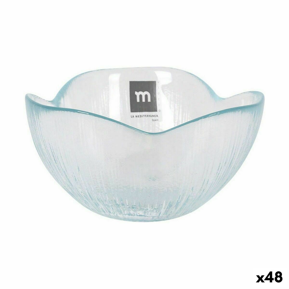Skål La Mediterránea Transparent 11,5 x 11 x 6 cm (48 antal)
