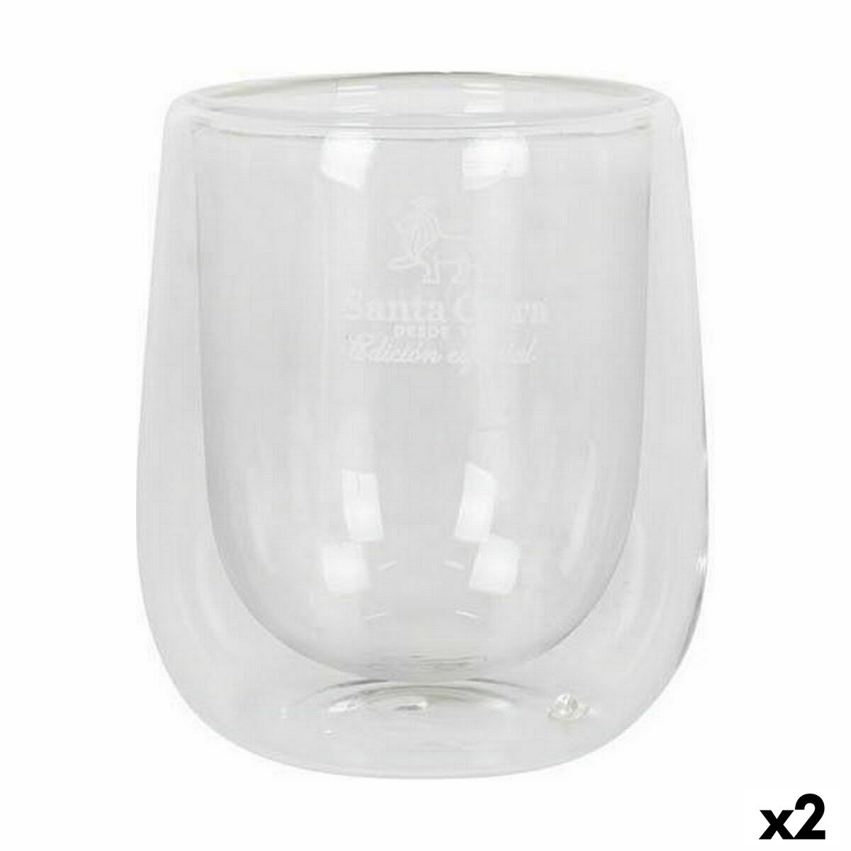 Glasset Santa Clara Termisk Borosilikatglas 2 Delar (2 antal)